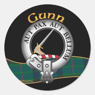 Gunn Clan Classic Round Sticker