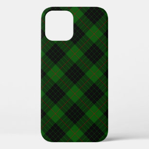 Gunn tartan green black plaid iPhone 12 pro case