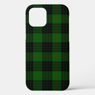Gunn tartan green black plaid iPhone 12 case