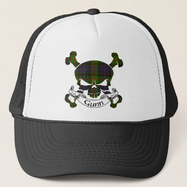 Gunn Tartan Skull Hat (Front)