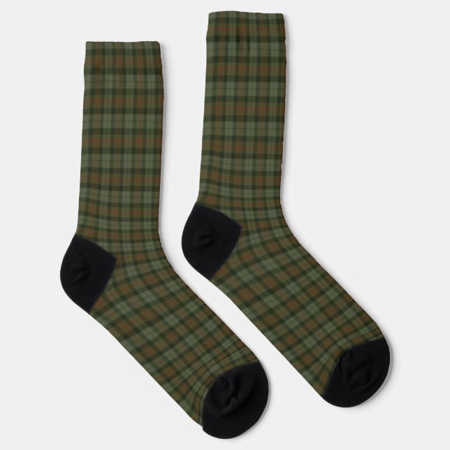 Gunn Weathered Original Scottish Tartan Sock (Right)