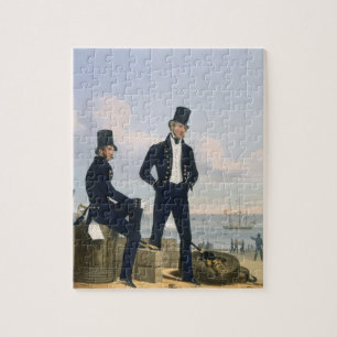 Gunners, Boatswains and Carpenters, plate 11 from Jigsaw Puzzle