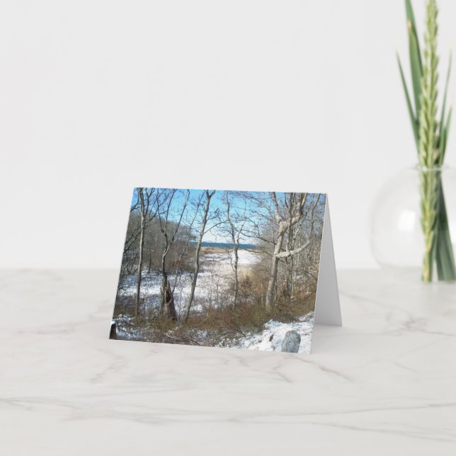 Gunning Point Road Sippiwisset Note Card (Front)