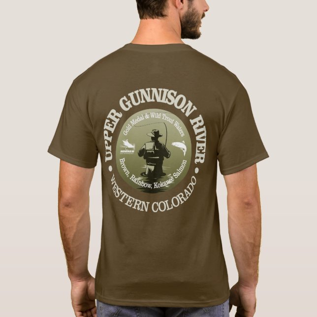 Gunnison River (FF) T-Shirt (Back)