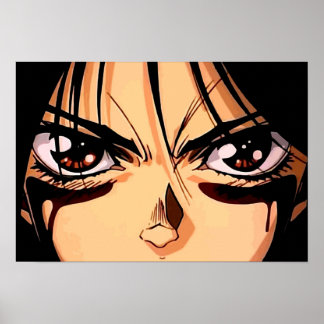 Gunnm Gally Alita Battle Angel Colour Poster