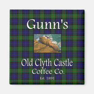 Gunn's Old Clyth Castle Coffee Co. Magnet