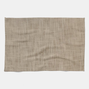 Gunny sack background tea towel