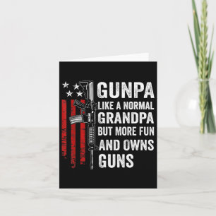 Gunpa Like A Normal Grandpa But More Fun And Owns Card