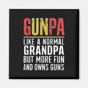 Gunpa Like A Normal Grandpa But More Fun And Owns Magnet