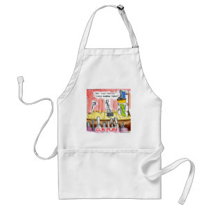 GunPlay Funny Cartoon Standard Apron