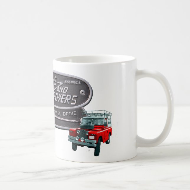 Guns and Rovers Red Rover Coffee Mug (Right)