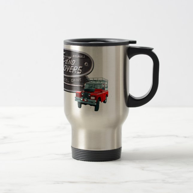 Guns and Rovers Red Rover Travel Mug (Right)