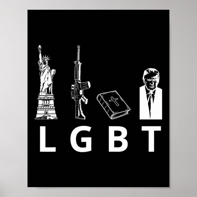 Guns Bible Trump  Poster (Front)