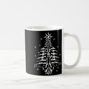 Guns Christmas Tree Xmas For Men Military  Coffee Mug