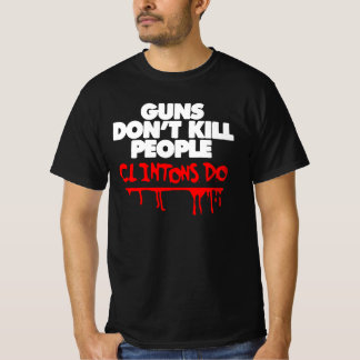 Guns dont kill people i do gun control T-Shirt