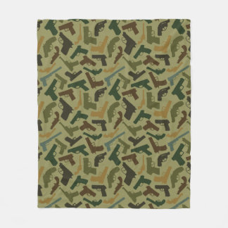 Guns Fleece Blanket