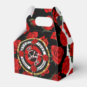 Guns or Roses Gender Reveal Shoot your Shot Favour Box