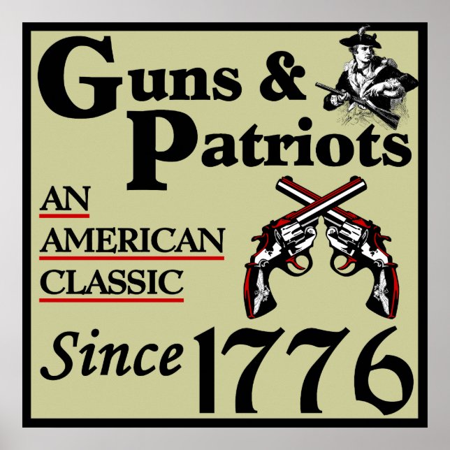 Guns & Patriots Poster (Front)