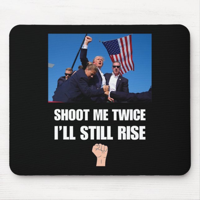 Gunshot - I'll Still Rise  Mouse Pad (Front)