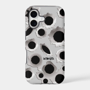 GunShots Holes Funny iPhone 5 Case