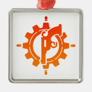 Gunslinger Sharpshooter Sniper Gunner DnD Metal Ornament