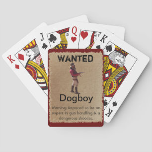 Gunslingers of the West - Dogboy Playing Cards