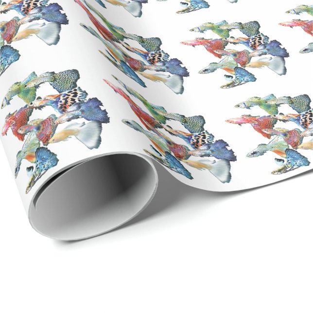 guppies wrapping paper (Roll Corner)
