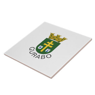 Gurabo coat of arms, Puerto Rico Ceramic Tile