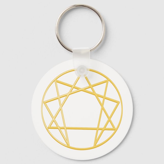 Gurdjieffs Anneagram Key Ring (Front)