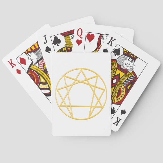 Gurdjieffs Anneagram Playing Cards (Back)