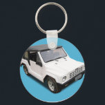 Gurgel Motores Key Ring<br><div class="desc">A stylish keychain featuring a vintage classic car design. A perfect accessory for car lovers and collectors. Great for everyday use or as a small and thoughtful gift for classic car enthusiasts.</div>