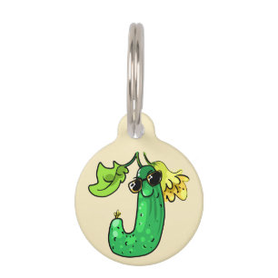 Gurke cucumber pet tag