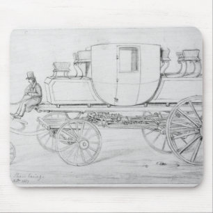 Gurney's Steam Carriage, 1827 Mouse Pad