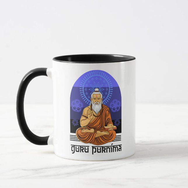 Guru purnima mug (Left)