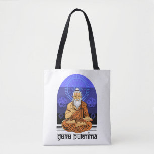 Guru purnima tote bag