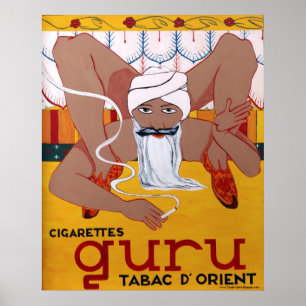 Guru Tabac D' Orient Poster