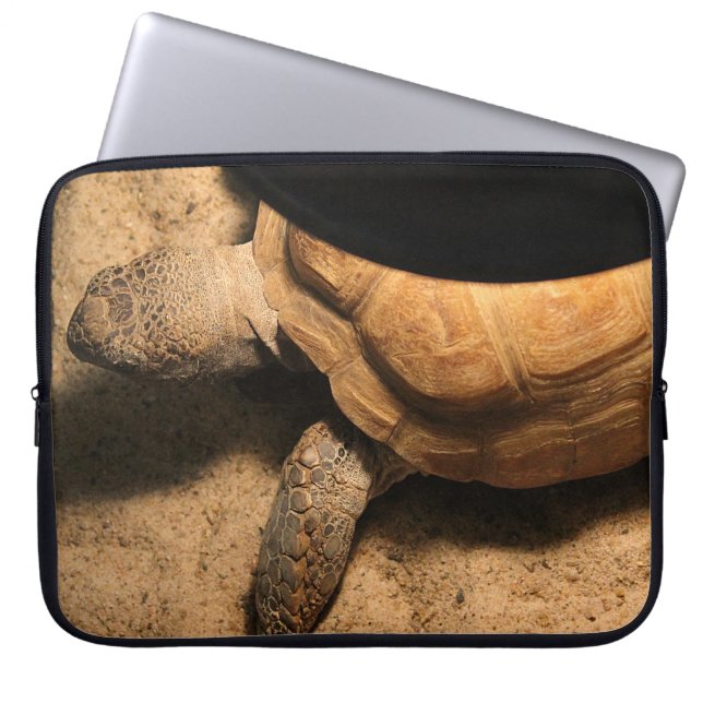 Gus the Tortoise Laptop Sleeve (Front)