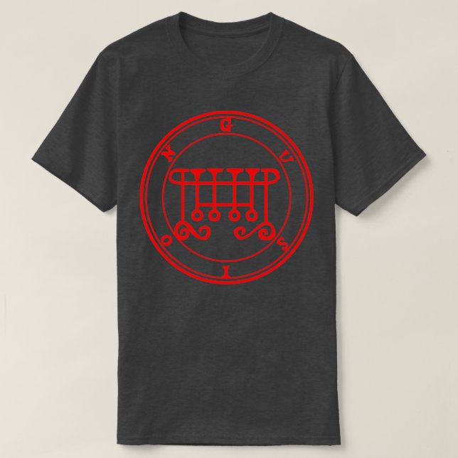 Gusion Ars Goetia Sigil Red T-Shirt (Design Front)