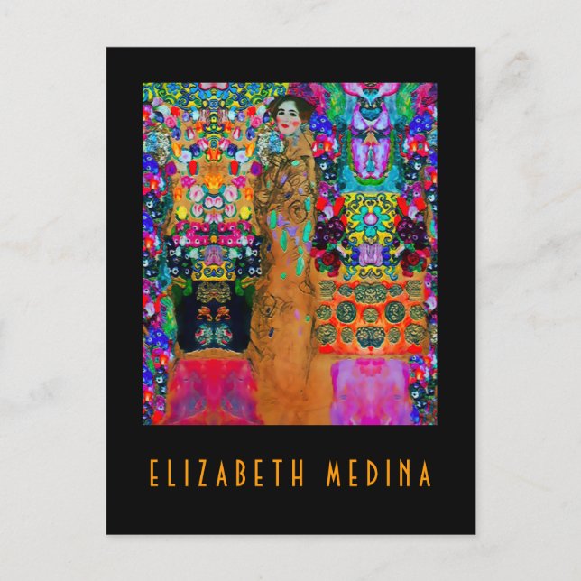 Gustav & Elizabeth ~ Postcard / Invitation (Front)