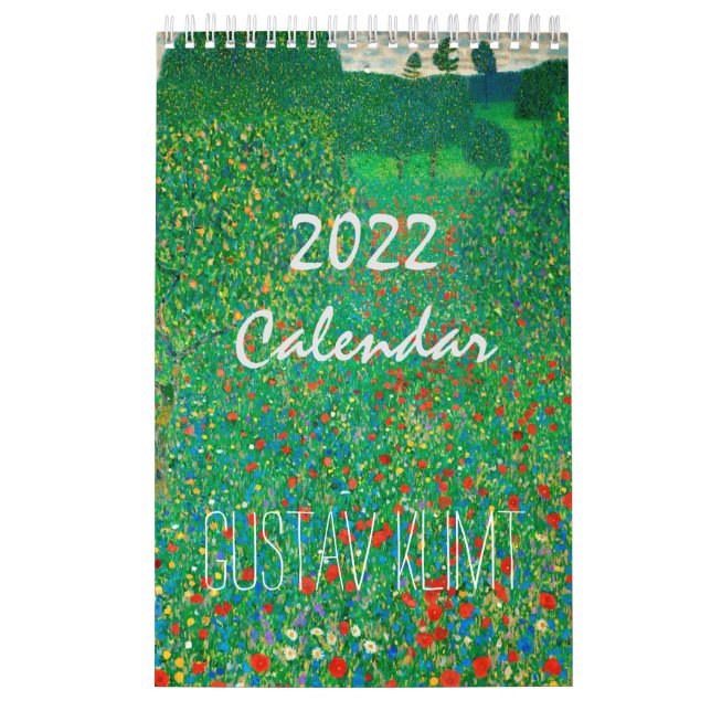 Gustav Klimt 2022 Calendar (Cover)