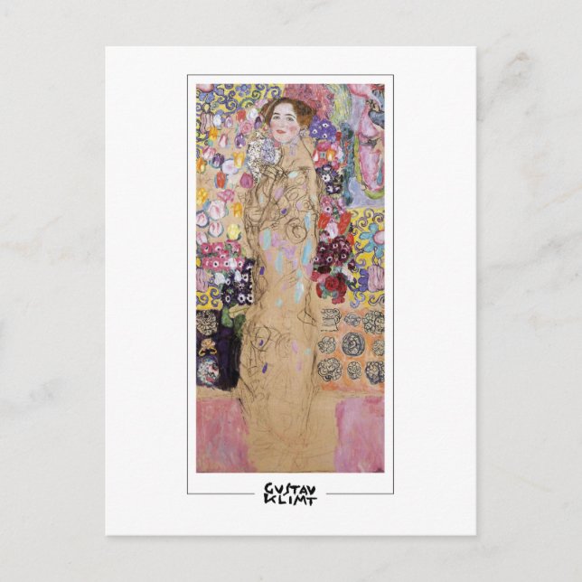 Gustav Klimt #285 - Fine Art Postcard (Front)