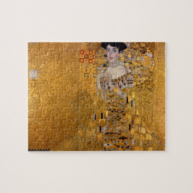 Gustav Klimt - Adele Bloch-Bauer I. Jigsaw Puzzle (Horizontal)