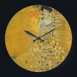 Gustav Klimt "Adele Bloch-Bauer I" Large Clock<br><div class="desc">Gustav Klimt "Adele Bloch-Bauer I"</div>