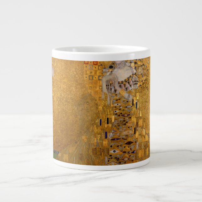 Gustav Klimt - Adele Bloch-Bauer I. Large Coffee Mug (Front)