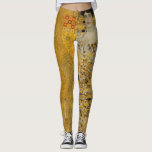 Gustav Klimt - Adele Bloch-Bauer I Leggings<br><div class="desc">Adele Bloch-Bauer I by Gustav Klimt. Beautiful painting of a beautiful woman with a lovely smile. Painted in golden colours with artistic values of art noveau. Available on many different gift ideas and wonderful products for art lovers. Check out our store for related products with this artwork and also discover...</div>