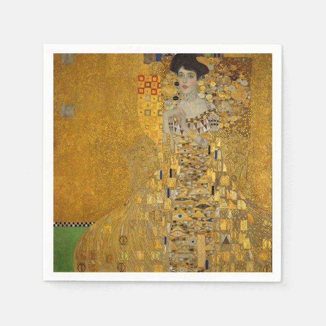 Gustav Klimt - Adele Bloch-Bauer I Napkin (Front)