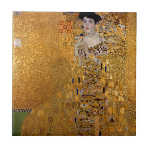 Gustav Klimt - Adele Bloch-Bauer I Painting Ceramic Tile