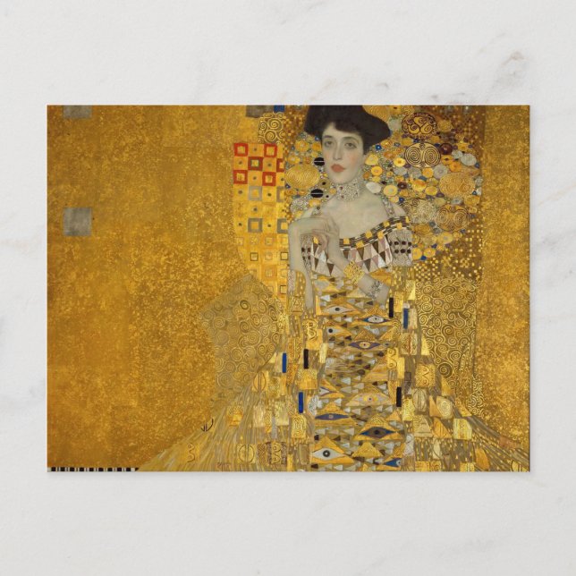 Gustav Klimt - Adele Bloch-Bauer I Postcard (Front)