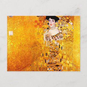Gustav Klimt Adele Bloch-Bauer Vintage Art Nouveau Postcard
