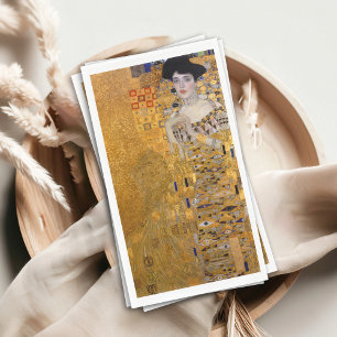 Gustav Klimt Adele Portrait Disposable Napkin